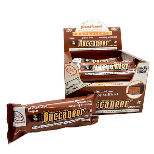 Buccaneer Plant-Based, Vegan Candy Bar - 2oz / 12ct