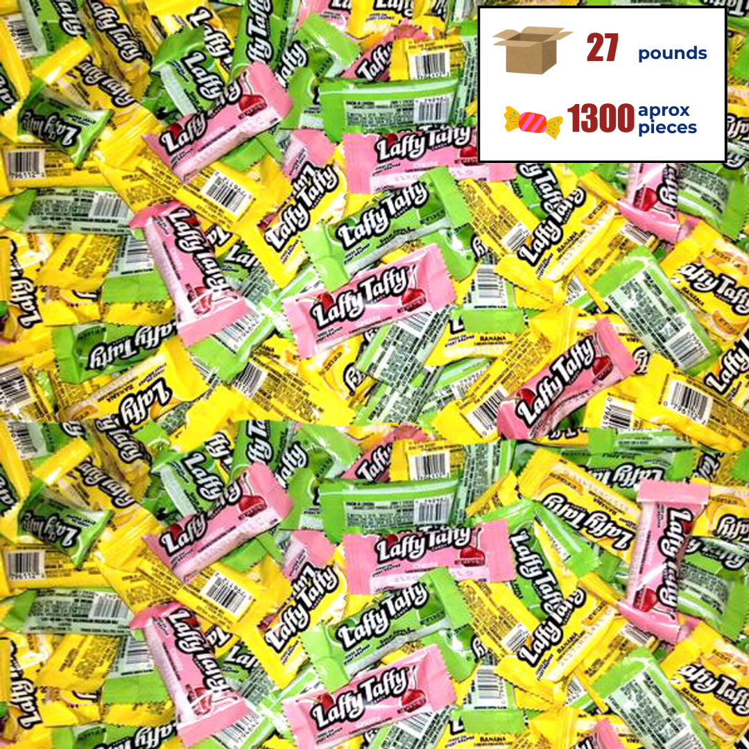 27lb Laffy Taffy (+/- 1300 pieces)