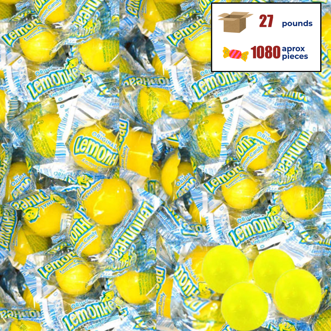 27lb Lemonheads (+/- 1080 pieces)