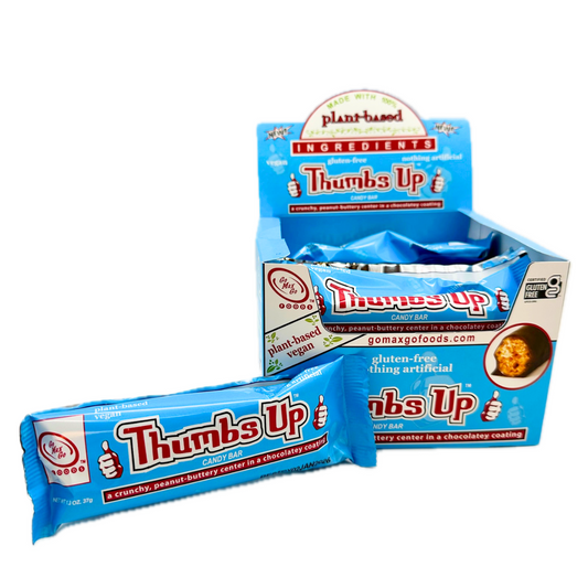 Thumbs Up Plant-Based, Vegan Candy Bar - 1.3oz / 12ct